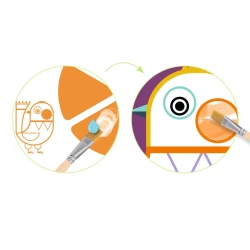 Paletové maľovanie Bacuľaté líca