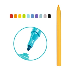 Fixky Dúhové farby 10 ks