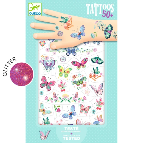 Tetovanie Trblietavé motýle