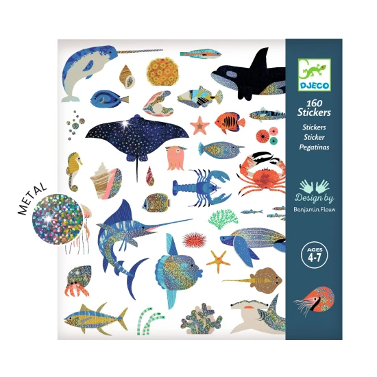 Samolepky Oceán 160 ks