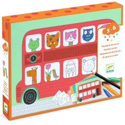 Obkresľovanie cez pauzovací papier Zvieratká