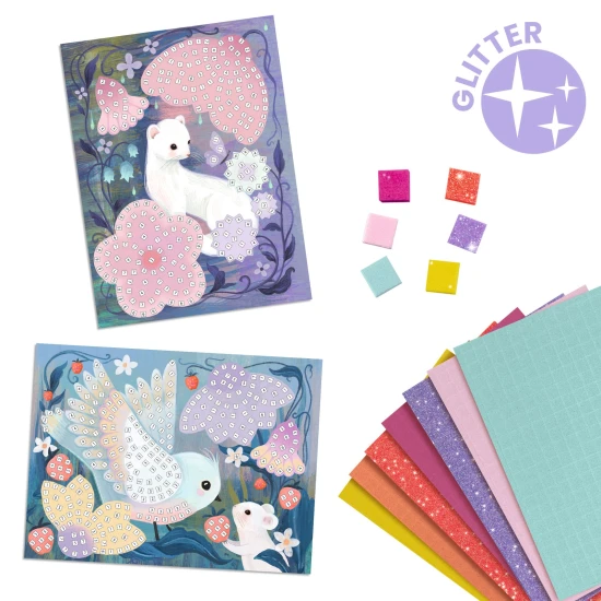 Penová mozaika Les Tvorba podľa čísel