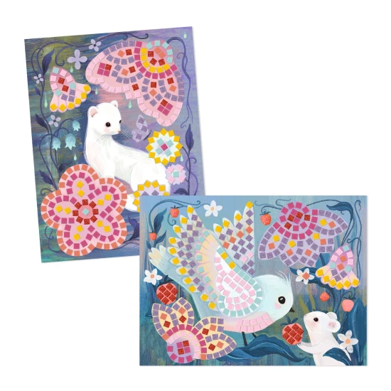 Penová mozaika Les Tvorba podľa čísel