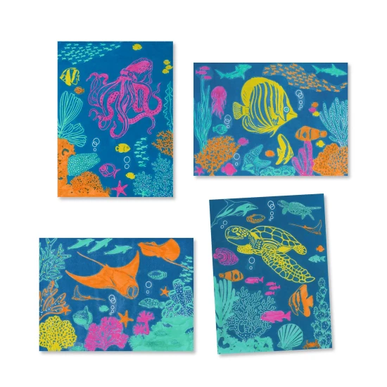 Kreatívna kyanotypová sada Podmorský svet