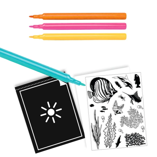 Kreatívna kyanotypová sada Podmorský svet