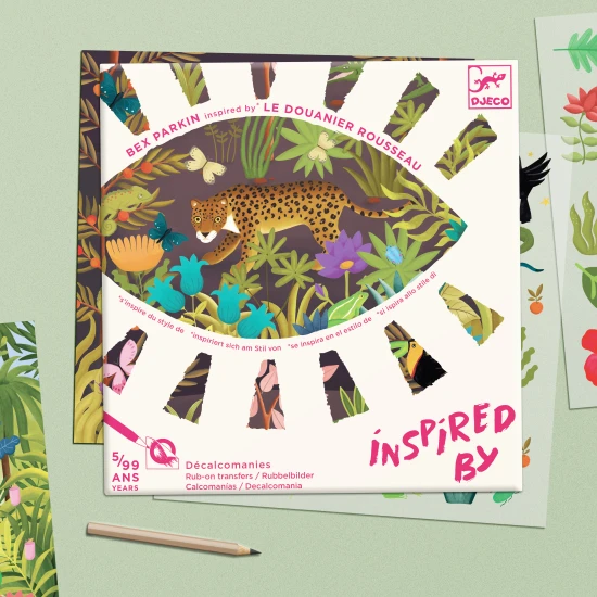 Kreatívna sada Bujná divočina podľa Henriho Rousseaua