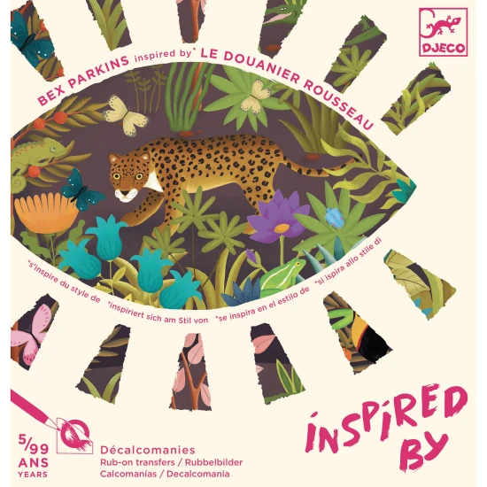 Kreatívna sada Bujná divočina podľa Henriho Rousseaua