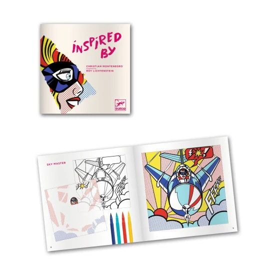 Kreatívna sada Maľovanie podľa Roya Lichtensteina