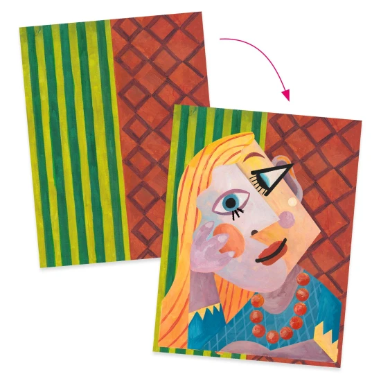 Kreatívna sada Koláž podľa Pabla Picassa