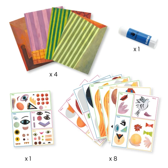 Kreatívna sada Koláž podľa Pabla Picassa