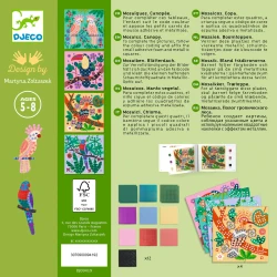 Penová mozaika Canopée Tvorba podľa čísiel