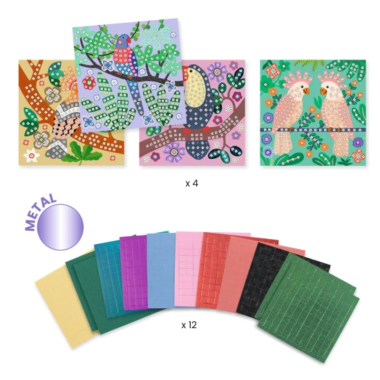 Penová mozaika Canopée Tvorba podľa čísiel