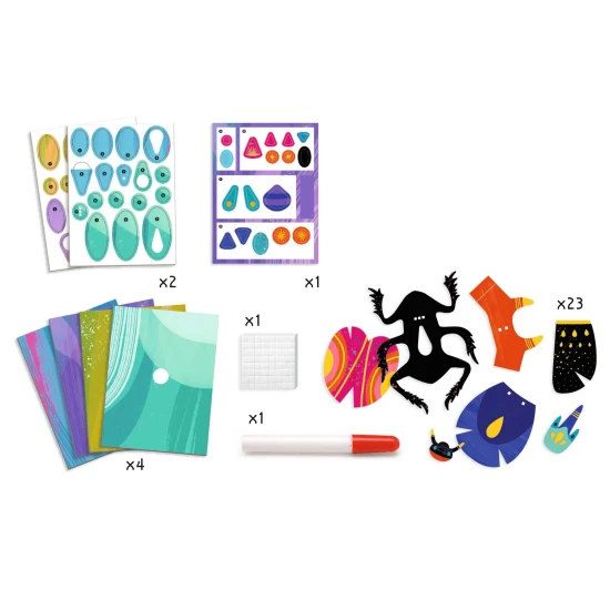 Lepenie 3D obrázkov Chrobáky