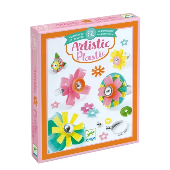 Sada na tvorbu prsteňov pre malé princezné. Vytvorte si prsteň podľa vlastných predstáv.