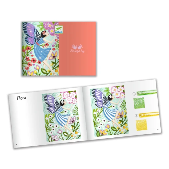 Tvorenie s trblietkami Víly