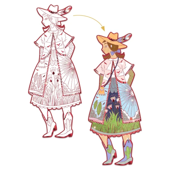 Veľké maľovanky: Fiodor a priateľky (4 ks)