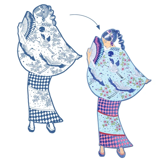 Veľké maľovanky Laura a priateľky