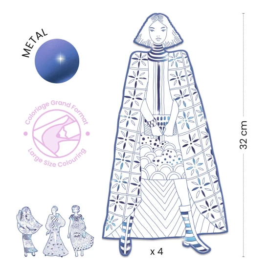 Veľké maľovanky Laura a priateľky