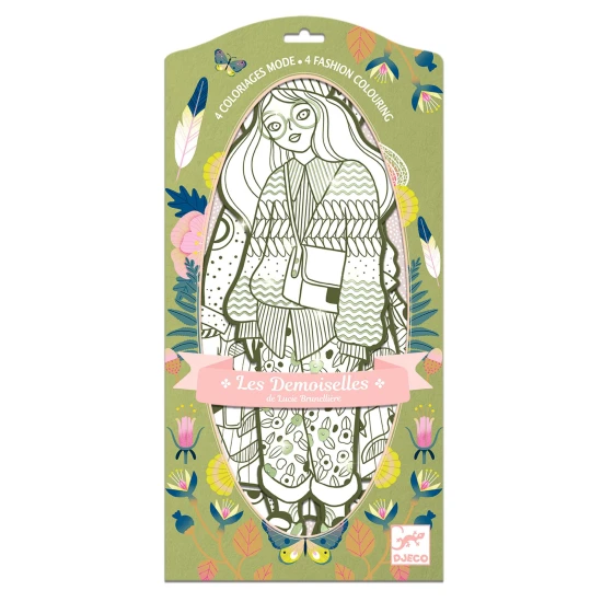 Veľké maľovanky: Bowie a priateľky (4 ks)