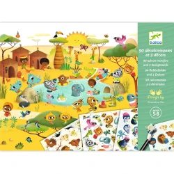 Obtlačky Zvieratká