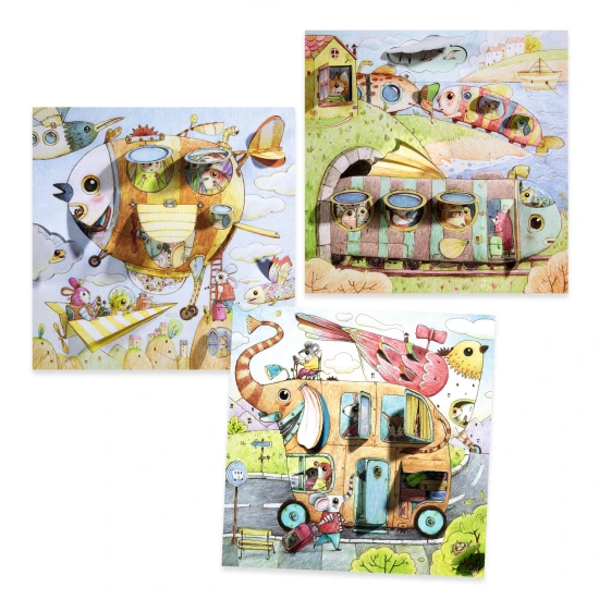 Maľovanky s prekvapením Malov výlet