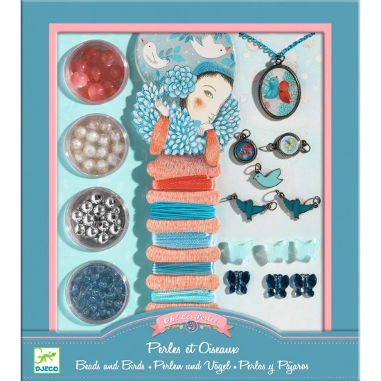 Navliekanie a tvorenie šperkov Korálky a vtáčiky