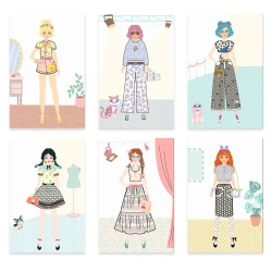 Kreatívna sada Navrhni si módnu kolekciu Trendy