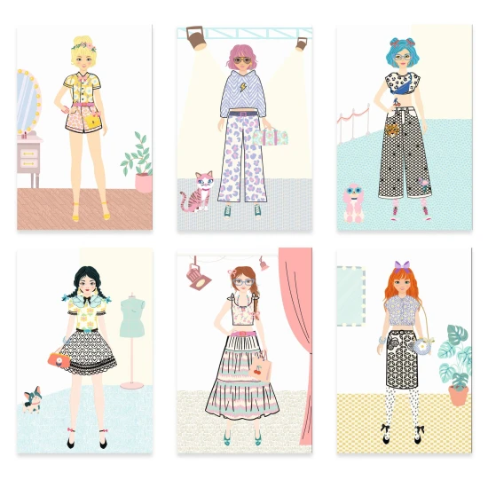 Kreatívna sada Navrhni si módnu kolekciu Trendy