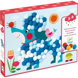 Koláž z brmbolcov Psíky