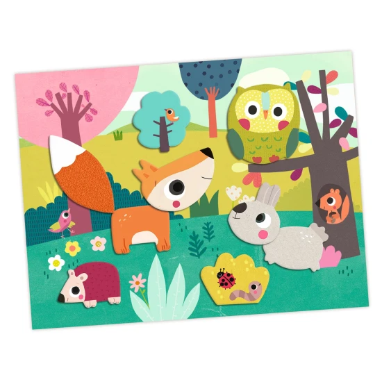 Prvá koláž pre najmenších Zvieratká