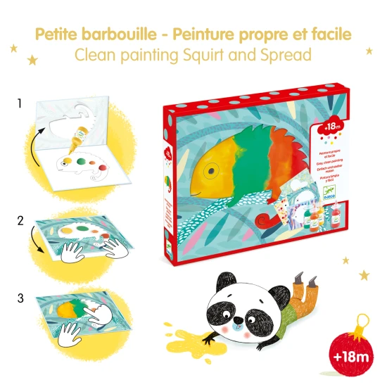 Prstové farby Vytlač a rozotri