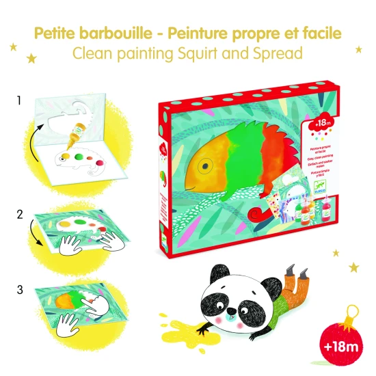 Prstové farby Vytlač a rozotri