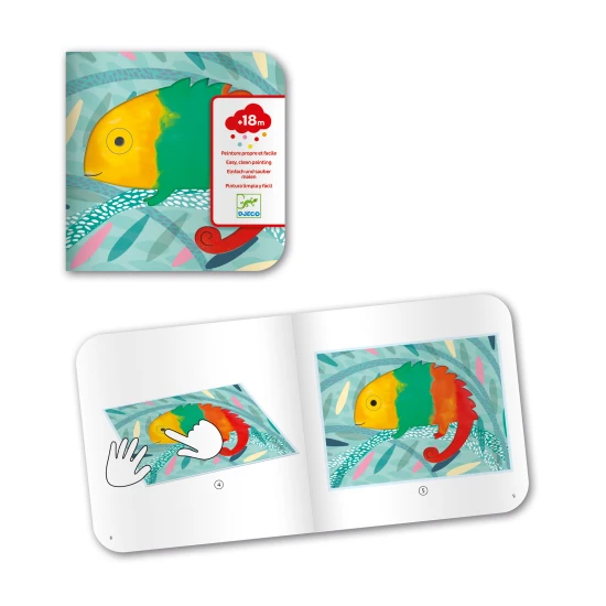 Prstové farby Vytlač a rozotri