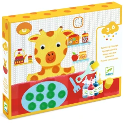 Maľovanie so špongiami Dobrodružstvá s plyšovými hračkami