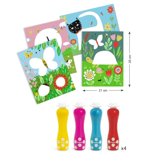 Maľovanie pre najmenších Bodky