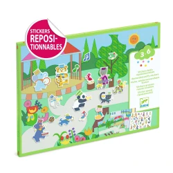 Odnímateľné samolepky Hudobný sprievod