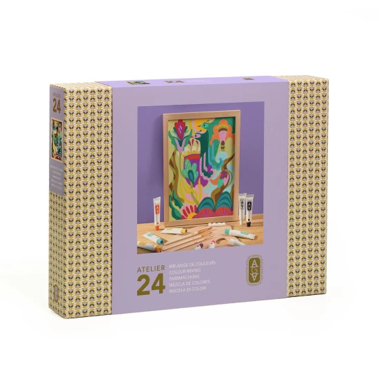 Djeco Maliarska sada Miešanie farieb Atelier 24