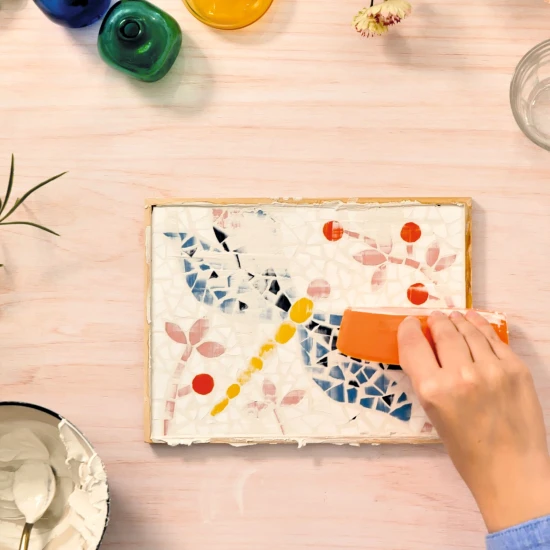 Mozaika z keramiky Ateliér 72