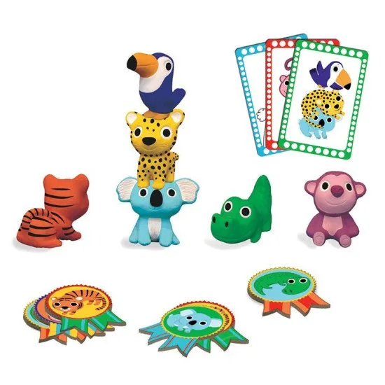 Hra Veselá džungľa spoločenská hra plná pohybu a šikovnosti.