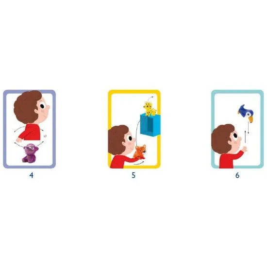 Hra Veselá džungľa spoločenská hra plná pohybu a šikovnosti.