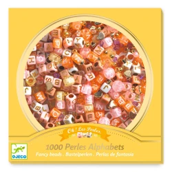 Koráliky Písmená Zlaté