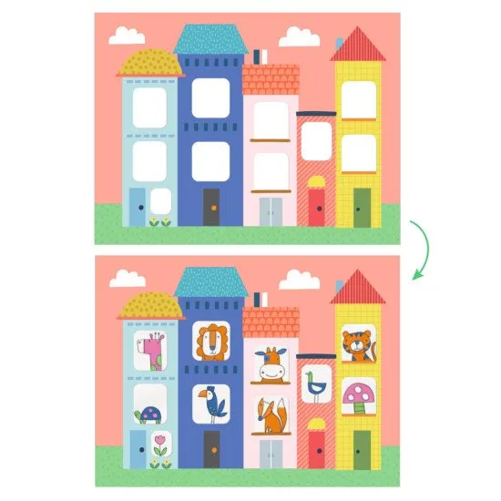 Obkresľovanie cez pauzovací papier Zvieratká rozvíja fantáziu a tvorivé myslenie detí.