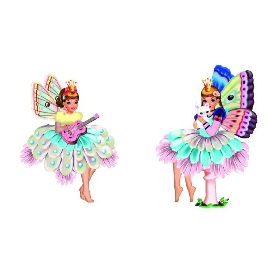 Obtlačky Krajina víl sú ideálne pre deti, ktoré milujú kreatívne hry a tvorivé aktivity.