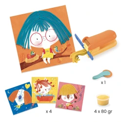 Plastelína Set Vlasy