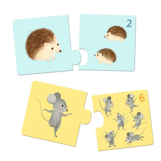 Puzzle duo Mláďatá 