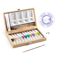Výtvarný umelecký kufrík - gvašové farby 12ks