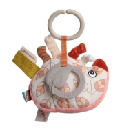 Závesná senzorická hračka s hryzátkom Ježko