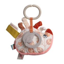 Závesná senzorická hračka s hryzátkom Ježko