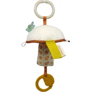Závesná senzorická hračka s hryzátkom Hríbik