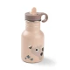 Done by Deer Antikorová fľaša Tiny farm ružová 350 ml